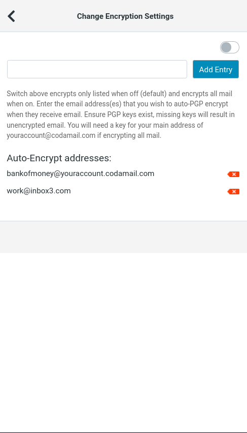 Automatic PGP Encryption